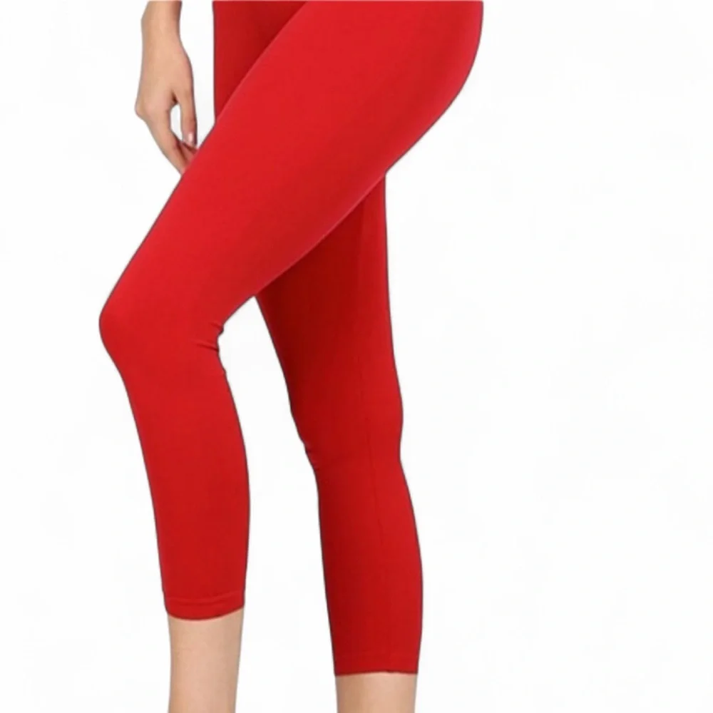 High Waist Slimming Capri Leggings‎